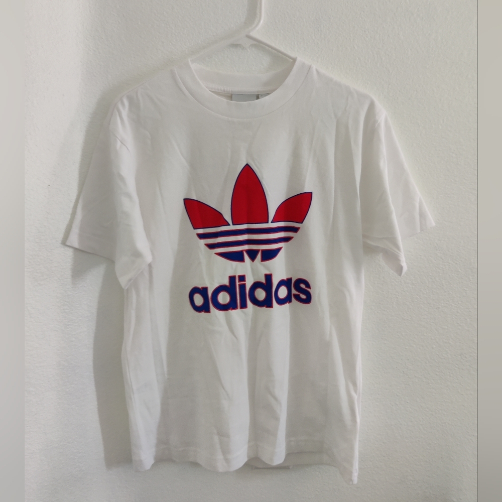Adidas White Tee